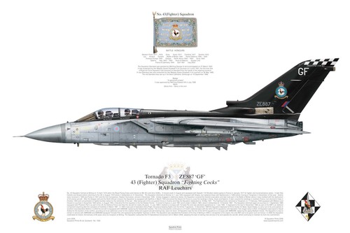 Squadron print tornado 43 - squadron,