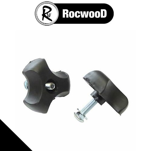 Lawnmower handle wing nut - nut, and