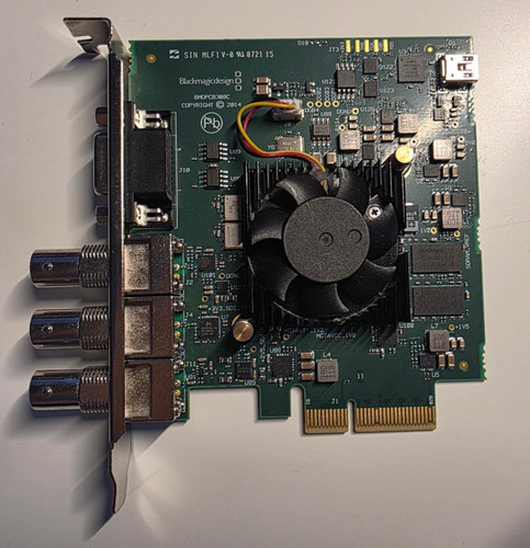Blackmagic decklink sdi pci - blackmagic,