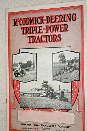 Mccormick deering tractor - mccormick,