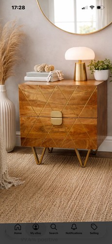 Coffee bedside table heavy - /,