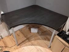 Ikea Linnmon Black Corner Desk