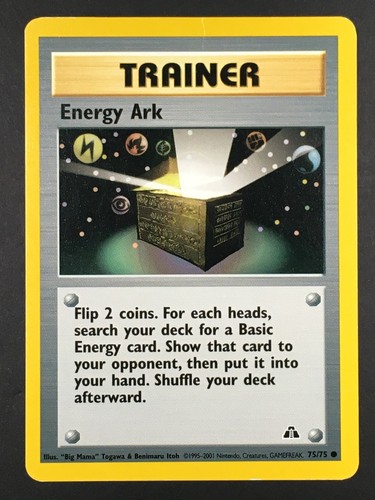 Pokemon tcg energy ark - pokemon, 75/75
