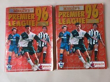 Merlin’s Premier League 96 Sticker Album. Incomplete. 