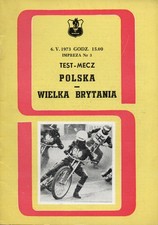 Poland v Great Britain - Wroclaw, 6 May 1973