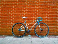 Unique custom built vintage bike mixte frame 2 speed Sturmey archer kickshift