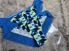 La Senza Blue Geometric Lace
