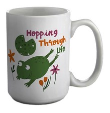 Hopping through life cute - cute, frog