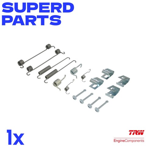 Brake shoe fitting set fits - shoe,