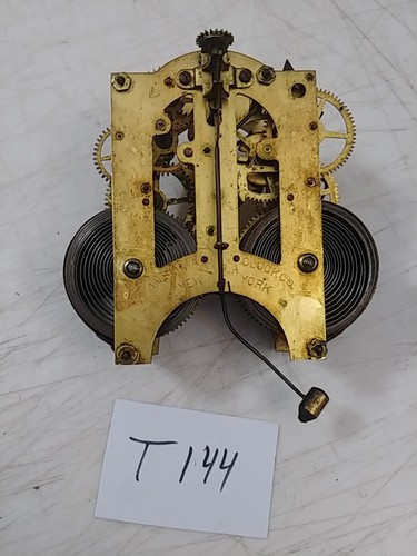 Ansonia iron case mantle clock - iron,