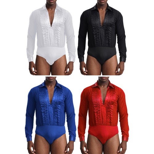 Men latin dance shirts - uk,