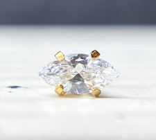 1pc Marquise CZ Gem 20g Nose