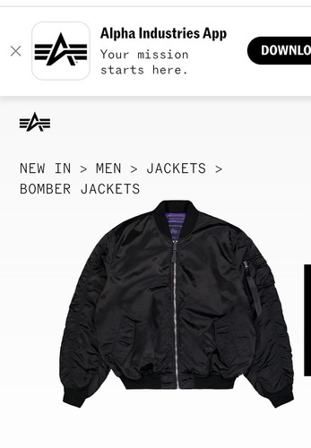 Alpha industries 1 - industries, ma-1