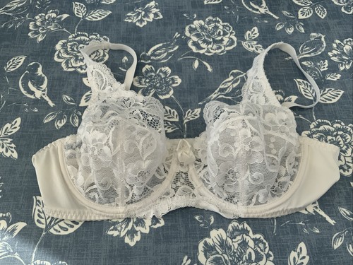 Ivory white lace bra size - ivory/white,