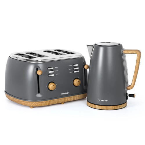 Vonshef kettle and toaster - kettle, set