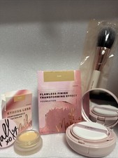 Mally Flawless Finish Foundation 8g & Concealer, Brush Set In Fair New & Boxed