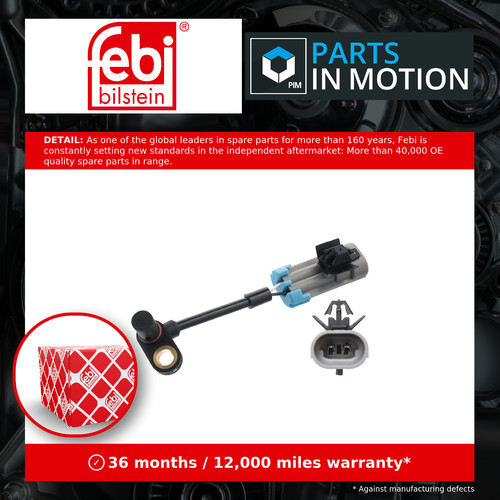 Abs sensor fits vauxhall - fits,