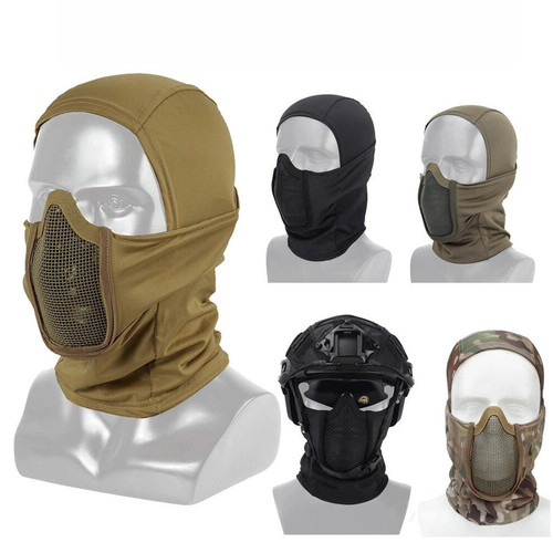 Tactical face mask - face, steel