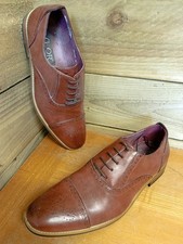 Mens Brown Brogues Shoe Lace