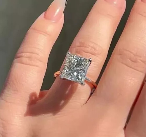 Diamond women ring princess - diamond,
