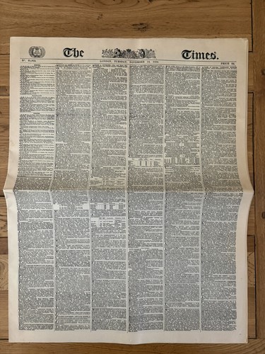 Reprint the times november - of,