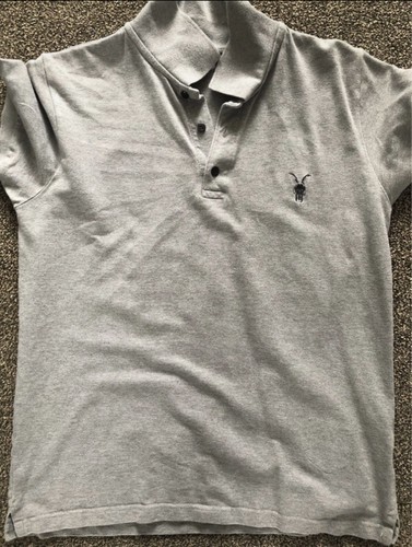 Grey all saints mens polo - saints,