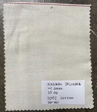 3 YARDS Natural Salvage Denim