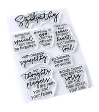 Sympathy Sentiments Verse