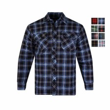 Mens Padded Shirt Button Up