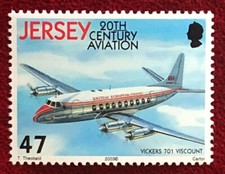 'Vickers 701 Viscount' on 2003 stamp