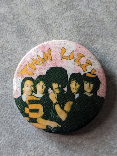 Vintage 80s thin - lizzy, pin