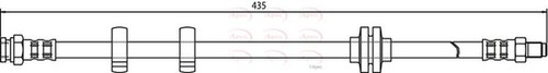 Apec brake hose front - apec,