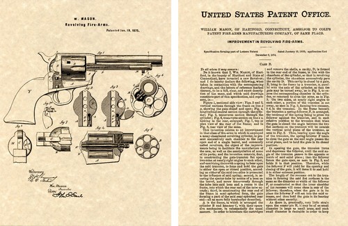 Colt peacemaker 1873 patent - peacemaker,