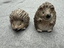 2 Cute Hedgehog Ornaments