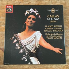 Callas Norma Bellini LP Record