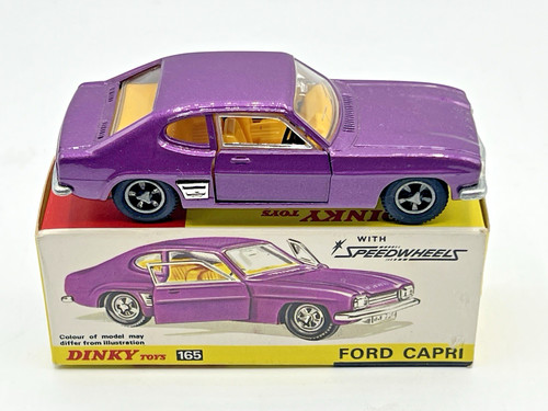 Dinky 165 ford capri metallic - capri,