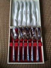 6x Vintage Angora Silver