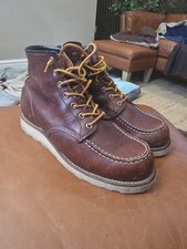 Redwing MocToe Boots UK 8 US9