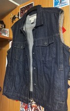 Vintage H&M Denim Shirt Sleeve Jacket Size M