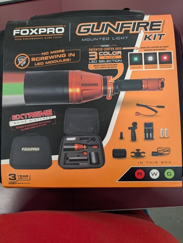 Foxpro gunfire gun - gunfire, mounted