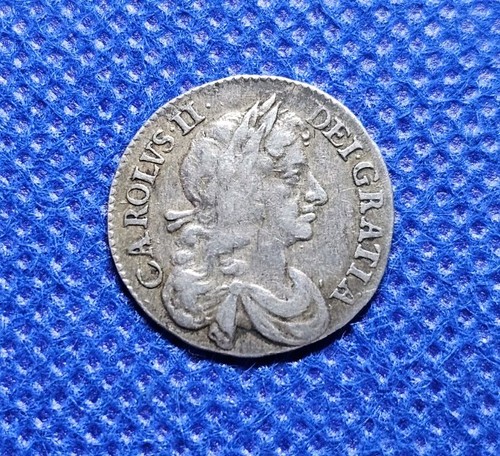 1676 maundy threepence - maundy,