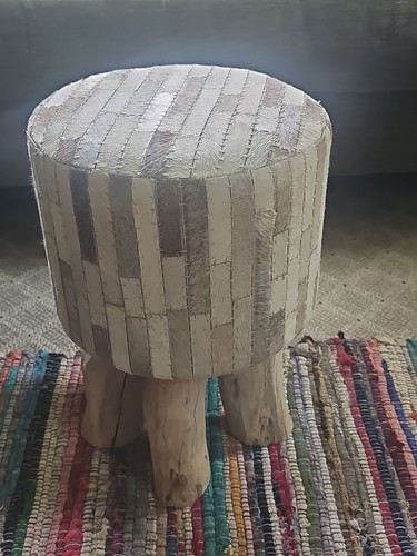 Vintage tahari home cowhide - tahari,