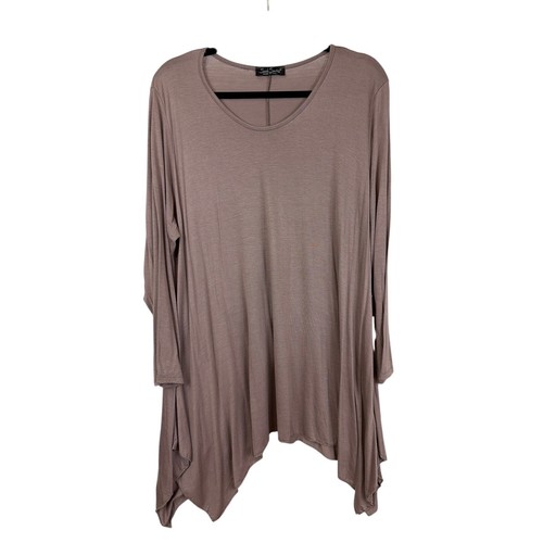 Sarah santos brown - long, sleeve