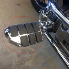 Chrome motorcycle highway foot - chrome,