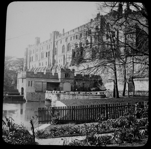 Antique magic lantern slide - antique,