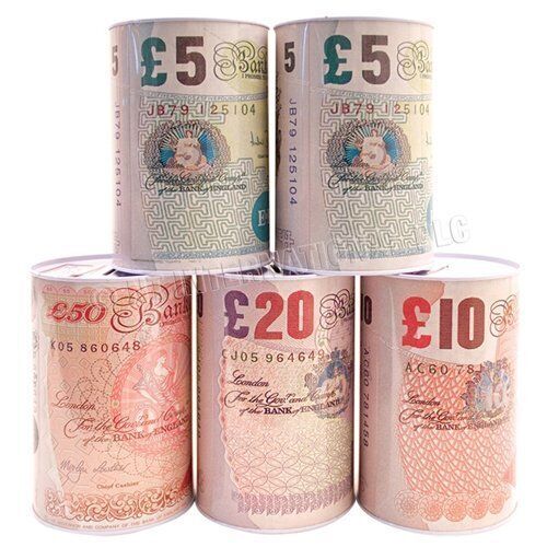 Pound money coin jar 5 - pound,