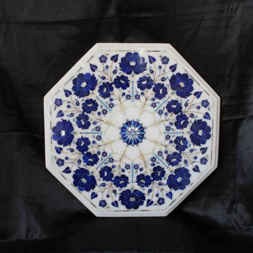 Marble table top lapis - marble,