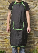 PROFESSIONAL DARKROOM APRON HIGH QUALITY RUBBER COATED CHEMICAL PROOF BLACK