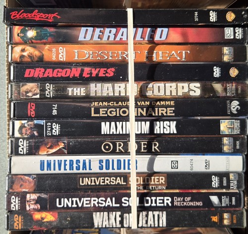 Dvd lot jean - 12,