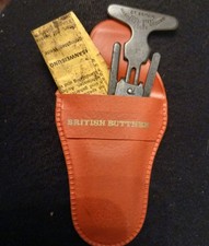 Vintage Cigar Cutter British Buttner Pipe Reamer Cigar Pipe Accessory